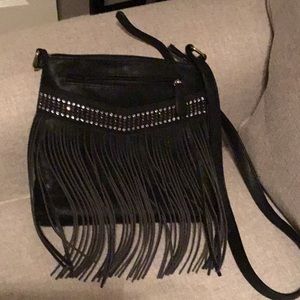 Western style shoulder/crossbody purse.